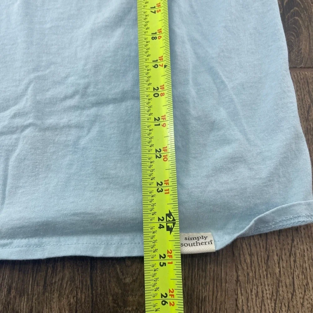 Call Your Mother Skeleton Drink Graphic T Shirt Light Blue Short Sleeve Cotton S